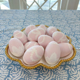 Pink & White Garland Easter Egg