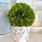 Pink Chinoiserie 4.5" Cachepot