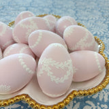 Pink & White Garland Easter Egg